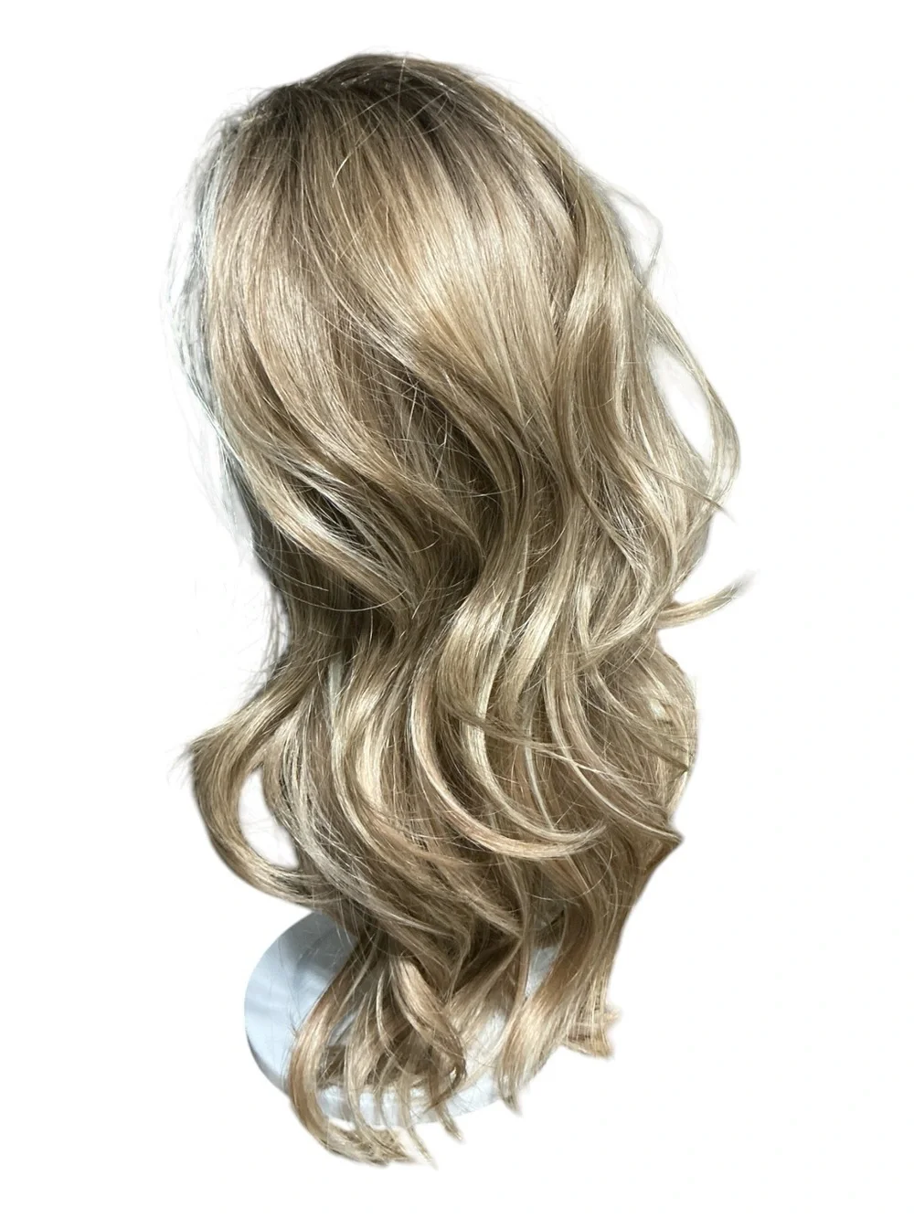 CSC Karys Brunch Blonde Long Wavy Synthetic Wig - Natural Ash Blonde